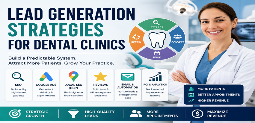 Lead Generation Strategies for Dental Clinics