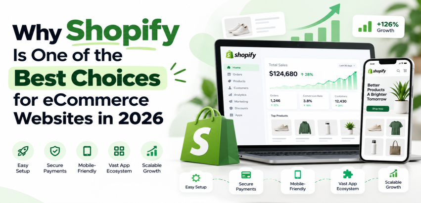 Why Shopify Is One of the Best Choices for eCommerce Websites in 2026