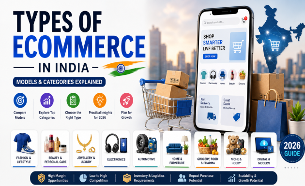 Types of Ecommerce in India
